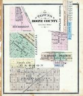 Herbert,Poplar Grove, Garden Prairie, Caledonia, Capron, Boone County 1886